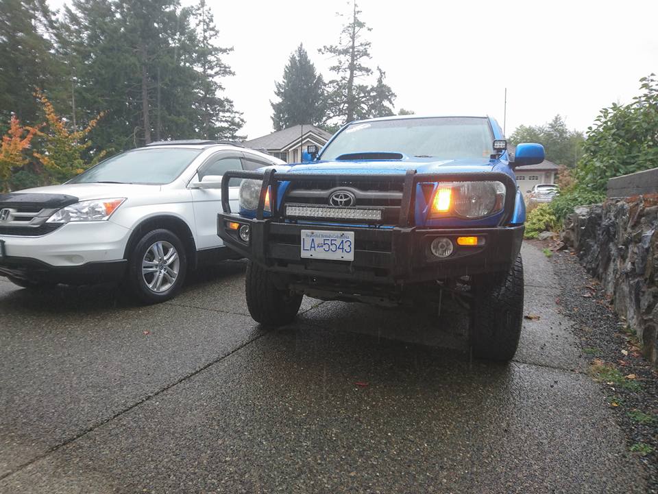 New Bumpers Upgrade Complete Vancouver Island Off Road