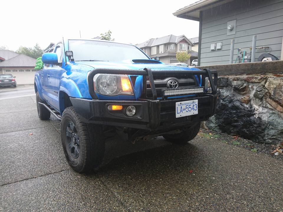 New Bumpers Upgrade Complete Vancouver Island Off Road