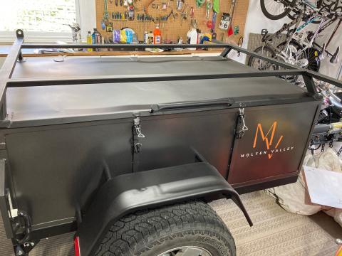 Back Country camping utility trailer