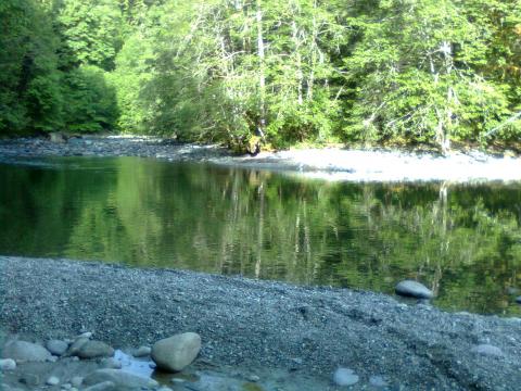 1 our beach. last of upper forestry pools.